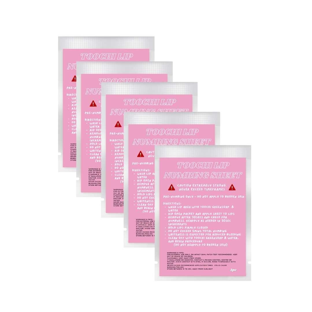 Wholesale Toochi PMU Numbing Sheets - tattoo numbing aftercare cream | Toochi